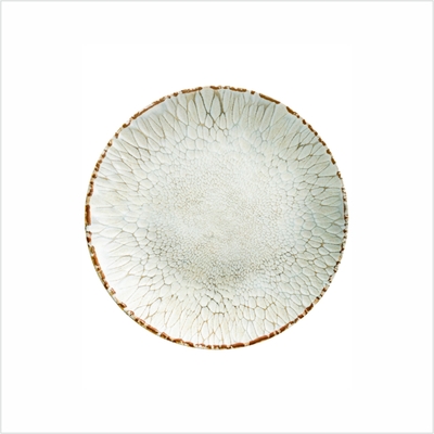 Mesa - beige speckle chalk dust - Teller flach - 21 cm